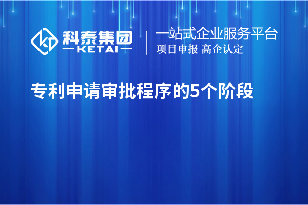 專利申請審批程序的5個階段