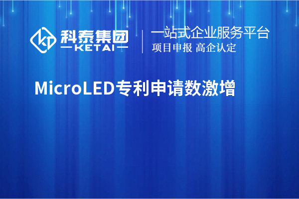 Micro LED專利申請(qǐng)數(shù)激增