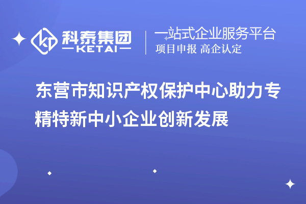 東營(yíng)市知識(shí)產(chǎn)權(quán)保護(hù)中心助力專精特新中小企業(yè)創(chuàng)新發(fā)展