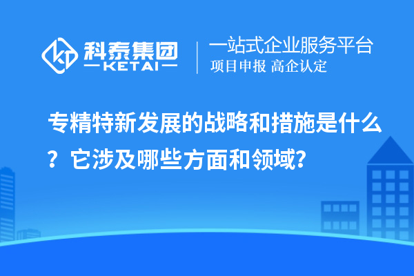 專精特新發(fā)展的戰(zhàn)略和措施是什么？它涉及哪些方面和領域？