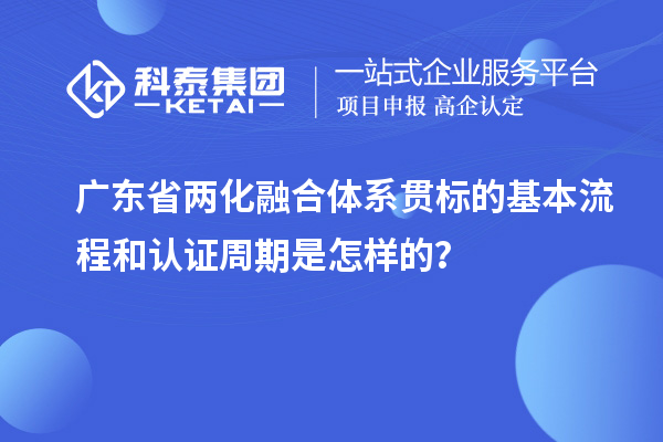 廣東省兩化融合體系貫標(biāo)的基本流程和認(rèn)證周期是怎樣的？