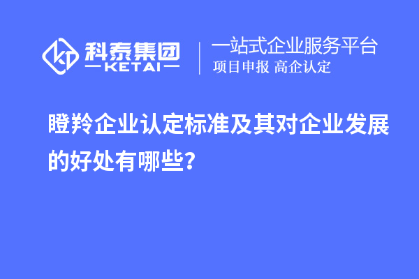 <a href=http://m.gif521.com/fuwu/dengling.html target=_blank class=infotextkey>瞪羚企業(yè)認定</a>標(biāo)準(zhǔn)及其對企業(yè)發(fā)展的好處有哪些？