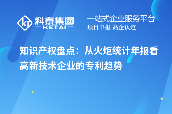 知識產(chǎn)權(quán)盤點：從火炬統(tǒng)計年報看高新技術企業(yè)的專利趨勢