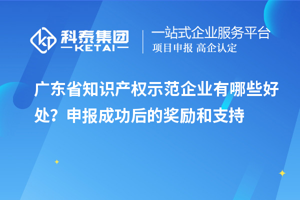 廣東省知識(shí)產(chǎn)權(quán)示范企業(yè)有哪些好處？申報(bào)成功后的獎(jiǎng)勵(lì)和支持